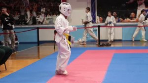 Дудин Доминик. Областные соревнования по каратэ. Челябинск 12-11-22.