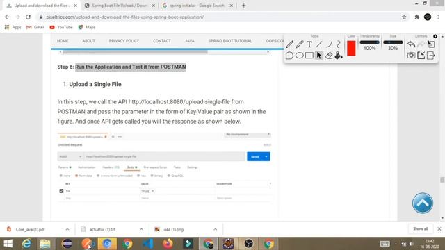 Build Spring Boot File Upload and Download Application from scratch | Part 4 смотреть онлайн