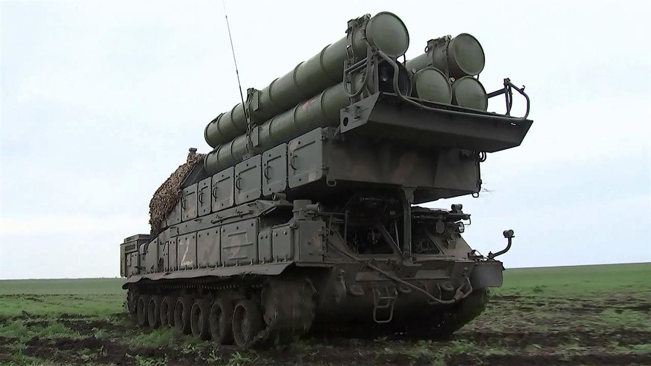 Боевая работа российских зенитчиков в репортаже Первого канала