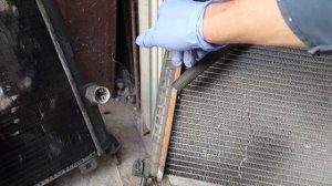 Opel Astra F Замена радиатора, БОРЬБА с перегревом