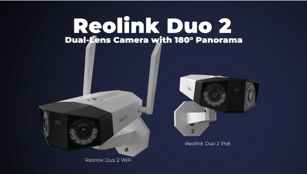 Reolink Duo 2 WIFI 4K Двухобъективная наружная камера безопасности