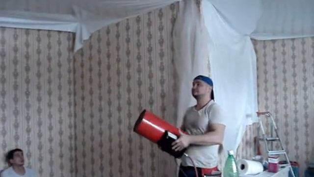 монтаж натяжного потолка смотреть онлайн