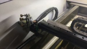 Замена роликовой направляющей на рельсовую на лазерном CO2 станке