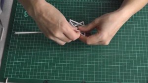 Звездочки из газетных трубочек. Мастер-класс