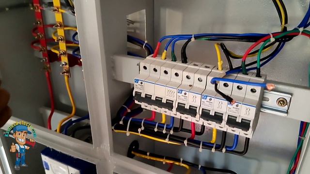Single phase or 3 phase panel distribution || 3 phase wiring distribution box ||63A 3 phase panel