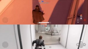 Star Wars Battlefront II-дуэль Дарт Вейдер против Энакин Скайуокер