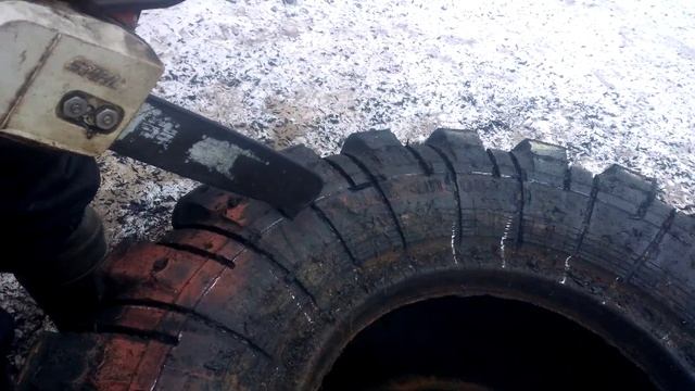 нарезаем протектор шина ВИ-3