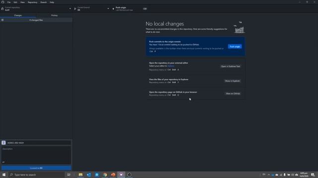 How to use Basic Git functions through GitHub Desktop | Git смотреть онлайн