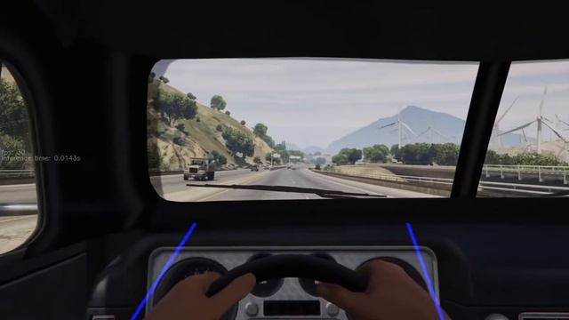 Trying to detect lane lines in GTA Online with Python and OpenCV смотреть онлайн
