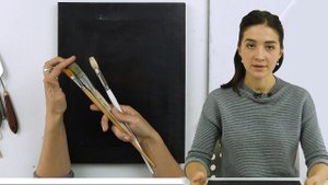 Экспресс-урок: холсты, кисти и мастихины для масляной живописи