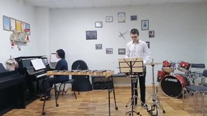 1.С. Прокофьев «Тарантелла» 2. Г. Рзаев «Хлопок»