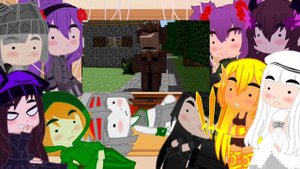 Mob talker react to Villager News part 1 (Minecraft Animation) by Element Animation