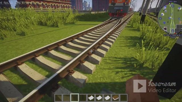 (РМП 7) Работаю Машинистом Поезда в (MineCraft) 7! смотреть онлайн