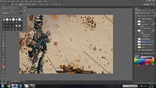 Battlefield 3 Wallpaper Speed Art смотреть онлайн