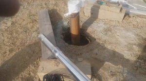 Обустройство скважины часть 1(опускаем насос)