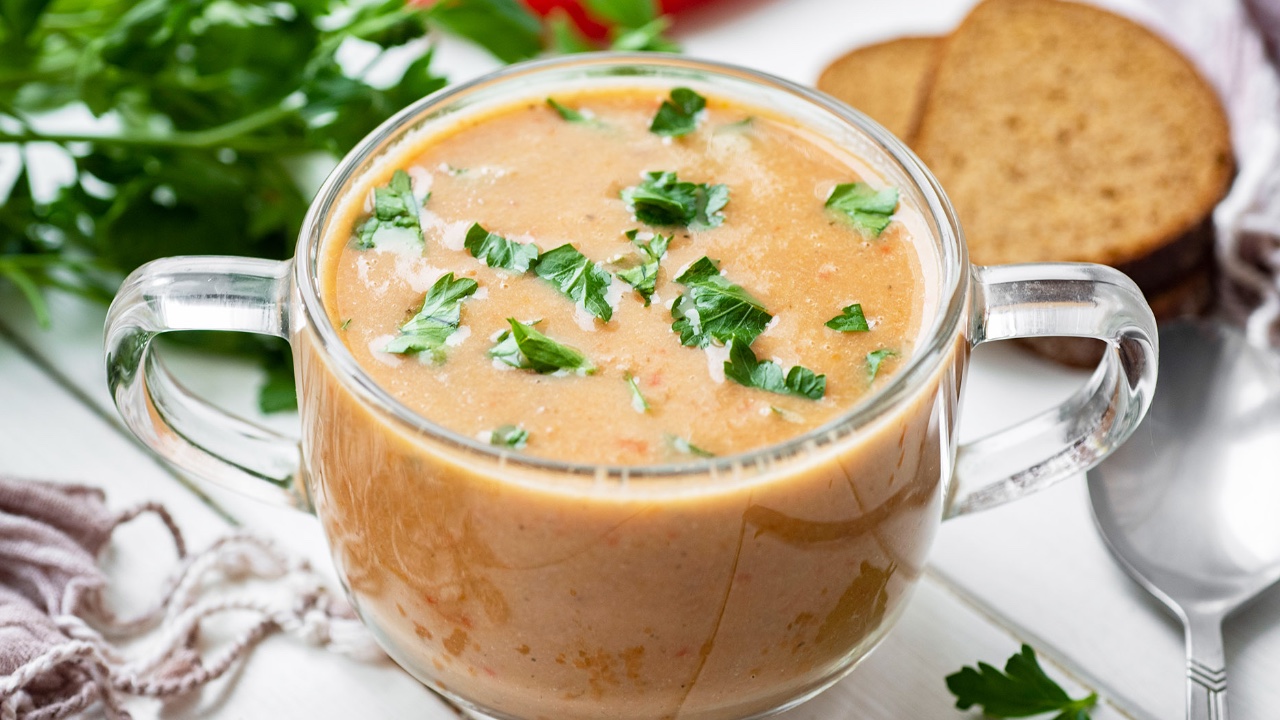 Суп-пюре с говядиной - рецепт простого и вкусного диетического супчика на каждый день