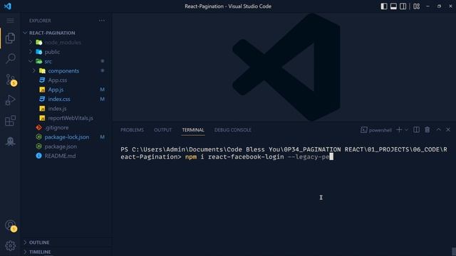 Npm ERR Code ERESOLVE React | Npm Install Error In Visual Studio Code [SOLUTION 2]