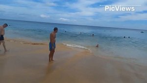 Пхукет. Таиланд. Пляж Карон. Обстановка на пляже море и погода сегодня 17 ноября 2023