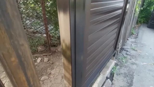 ? Сегодня установили АВТОМАТИЧЕСКИЕ РОЛЛЕТНЫЕ ВОРОТА с КАЛИТКОЙ.