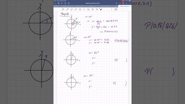 5. Schulübung sin,cos,tan am Einheitskreis смотреть онлайн