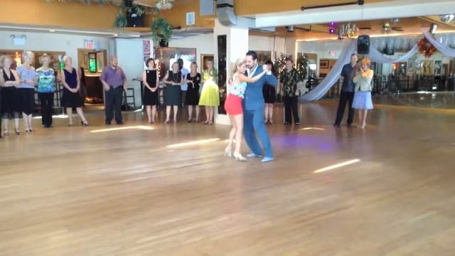 Clarissa Sanchez & John Erban @ Atrium Tango Brunch 2 смотреть онлайн