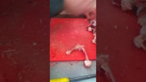 обвалка куриных окорочков 10 шт за 2 минуты