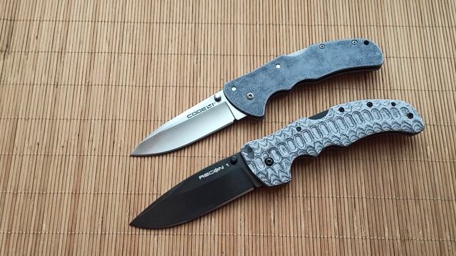 Cold steel Code 4 & Recon mikarta custom смотреть онлайн