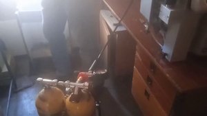АКВАЛАНГ АВМ 5 заправка через переходник в пожарной части