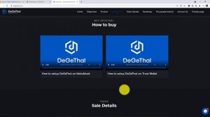 DeGeThal - Decentralized Thaler -  Crypto, e-wallet, smart banking, and trading made easier. part2