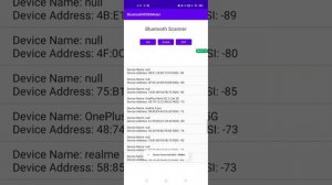 Bluetooth RSSI Meter