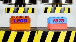 HYDRAULIC PRESS VS LEGO AND THE OLD CONSTRUCTOR