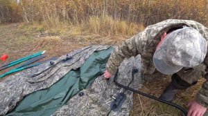 Охота на утку.С чучелами на северную утку свиязь .иж 27.Fishing and Hunting