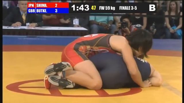 Olga Butkevych Wins Bronze 59kg - FINAL-GBR-JAP смотреть онлайн