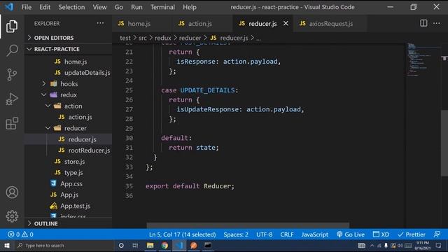 #5 React Redux CRUD Operation | Redux and Axios Delete Data | How To Delete Data from Server