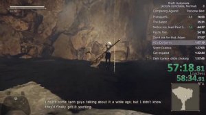 [Speedrun] NieR: Automata [A] Glitchless 1h54m56s