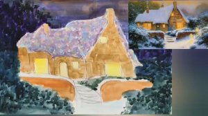 Сказочный домик. Зима. Часть 2.