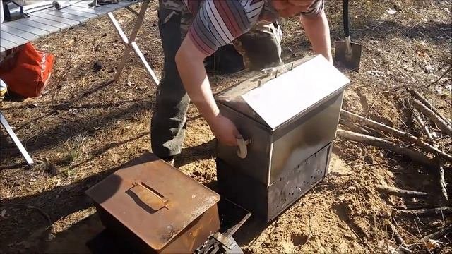 Копчение сибаса и кижуча _)