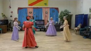 Падеграс-исторический танец конца 19 века (группа "Ветер танца")ТЦСО Бибирево филиал Алтуфьевский