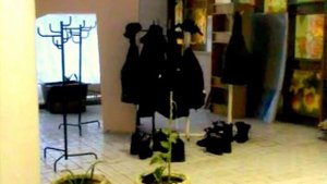 Военный санаторий Звенигородский Корпус 3. Внутренние интерьеры и столовая.