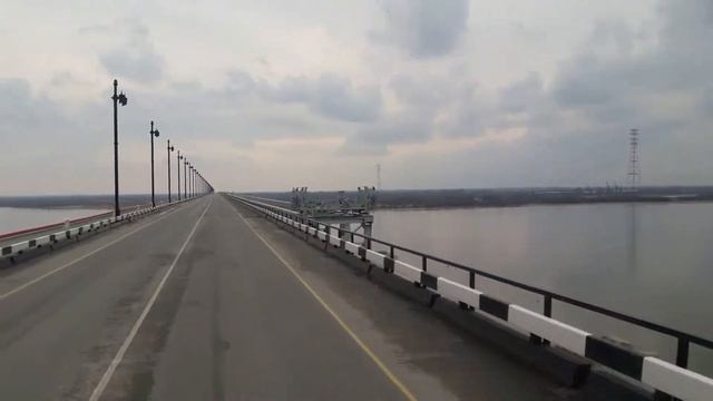 Хабаровск, мост через реку Амур смотреть онлайн