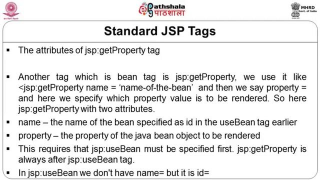 Standard JSP Tags смотреть онлайн