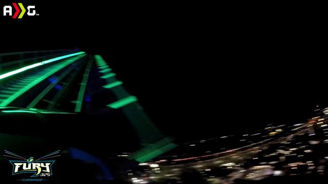 Fury 325 At Night In 4K | Front Seat | POV | Carowinds | 2018 | смотреть онлайн