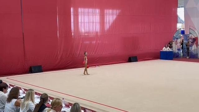 Туркова Вероника 2013г.р. Саратов упражнение без предмета. смотреть онлайн