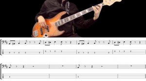 JAMMING (Bob Marley) How to Play Bass Groove Cover with Score & Tab Lesson