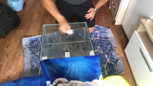 Как идеально и просто наклеить фон на аквариум!!! Видео инструкция!!! смотреть онлайн