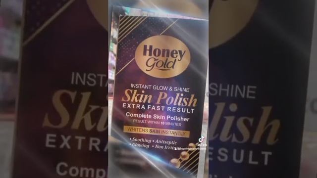 Honey Gold Skin polish #hyaluronicacid #cosmatics #skincareproduct #loreal #cosmetic #skincarein