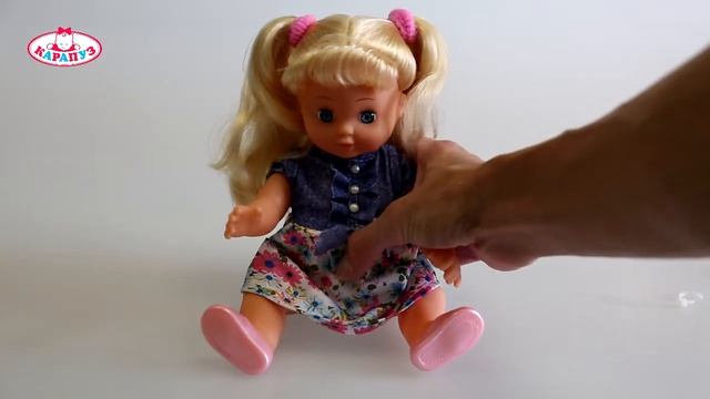 "Карапуз". Кукла Полина, стихи А. Барто (214793) смотреть онлайн