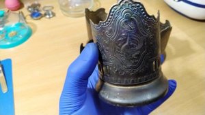 Выгодно продал винтажные мельхиоровые подстаканники