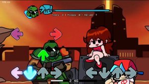 Friday Night Funkin: Vs Doom Slayer Mod Gameplay.