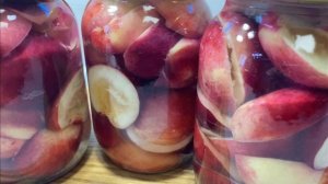 НЕКТАРИНЫ на зиму без варки и стерилизации.